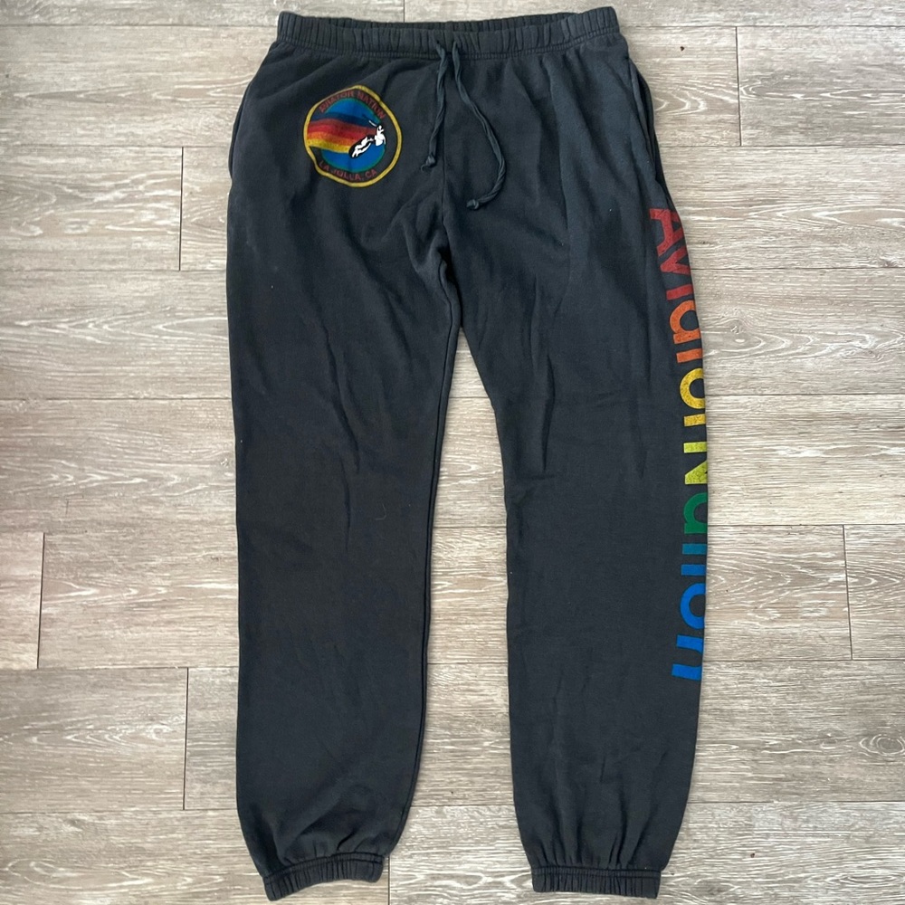 Aviator Nation Charcoal Grey sweatpants